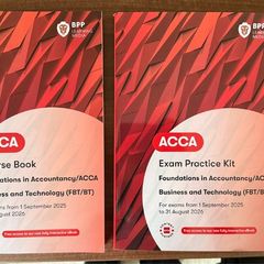 Acca Fbt/ Bt Accountancy books