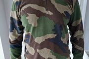 Camouflage Fleece French army surplus. Used in good condition