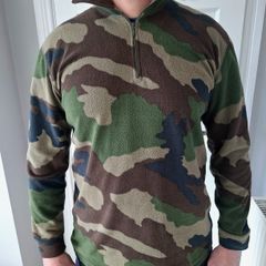 Camouflage Fleece French army surplus. Used in good condition