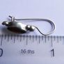 Vintage Baltic Amber Drop Earring, 925 Sterling Silver 2,1g Image 6