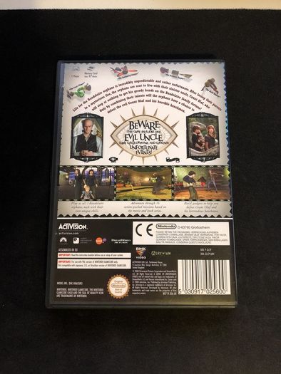 Lemony Snickets A Series of Unfortunate Events Nintendo Gamecube