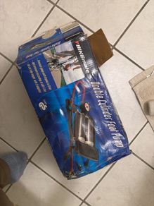 double cylinder foot pump