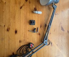 Adjustable Swing Arm Desk Lamp / Architect Lamp