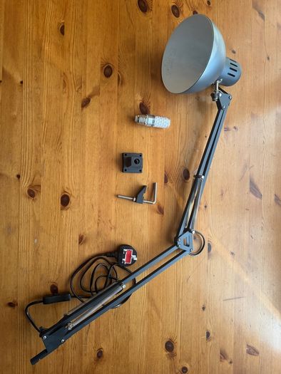 Adjustable Swing Arm Desk Lamp / Architect Lamp