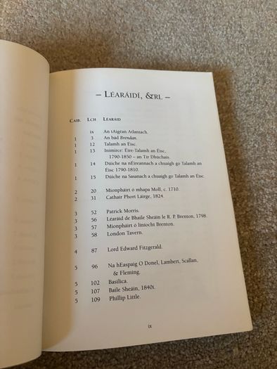 Na Gaeil i dTalamh an Eisc 1998 book by Aidan O hEadhra
