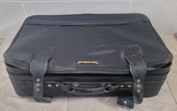 Vintage suitcase for the 1980s