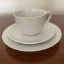 White Porcelain Tea for 3 Setting Image 5