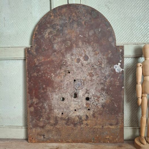 19th Century Iron Clock Dial
