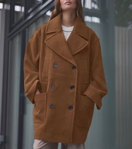 next premium wool blend coat size 18 postage included