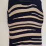 MADELEINE navy beige and gold knit Sz M (Fit 12-14UK) - Rrp 149 (New) Image 3