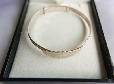 Vintage Sterling Silver Adjustable  Bracelet - 925 - Sterling - 5,78g