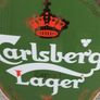carslberg enamel sign ,very nice condition, sold as is,,lovely advertising display item for any man cave pub restaurant etc etc,,buyer collects or pays postage thank you,, Image 7