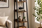 Industrial ladder rack with 5 levels