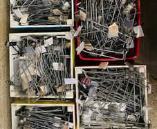 Slatwall Hooks - 450 Hooks - 200 Euro - Clearance!