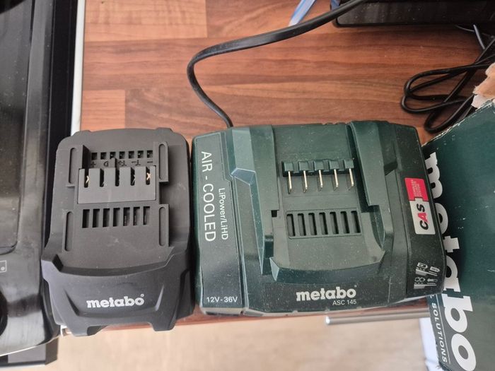 Metabo battery and charger