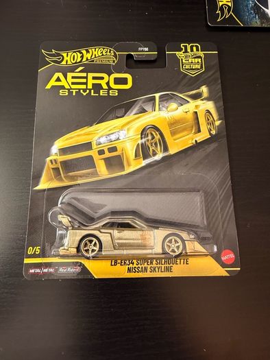 Hot wheels LB-ER34 super silhouette Nissan skyline chase 0/5