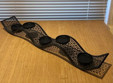 Wave Votive Centerpiece Candle Holder