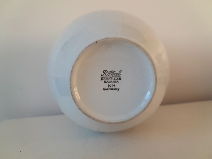 Mid Century Royal Porzellan KM Vase Bavaria