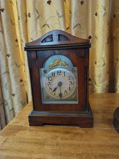Antique German Badische Mantel Clock
