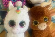 4 TY large beanie boos