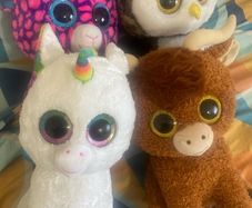 4 TY large beanie boos