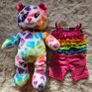 Build-A-Bear Rainbow Friends Cat with an Outfit Image 2