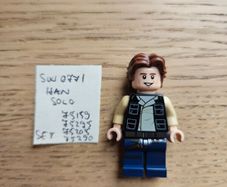 lego sw0771 han solo, set 75159, 75295, 75205, 75290