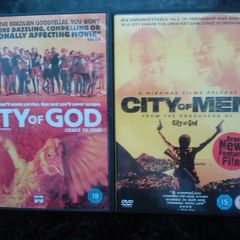 City Of God + Sequel City Of Men Dvd Brazilian Crime Drama