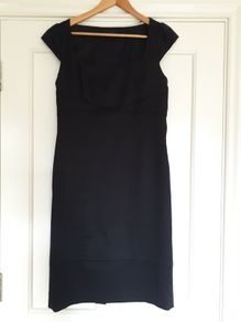 Coast Black Dress Size 12