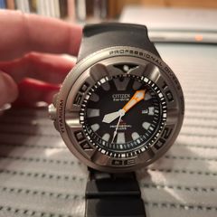 Citizen Bj8040-01e Titanium "ecozilla" Very Rare - Excellent!  MAKE A REASONABLE OFFER!