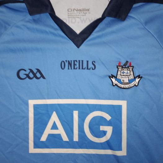 Dublin (13 Years) GAA Jersey Gaelic Football Hurling Retro Shirt Baile Atha Cliath Dubs Blue Youths Childs Childrens Boys Girls