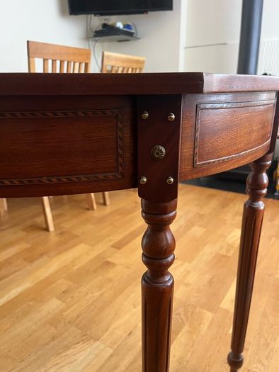 Mahogany console