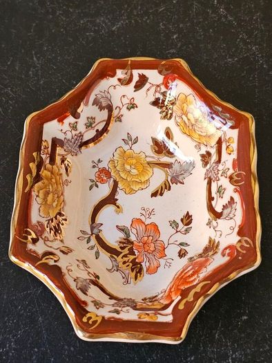 MASONS Brown Velvet Small Dishes x 2