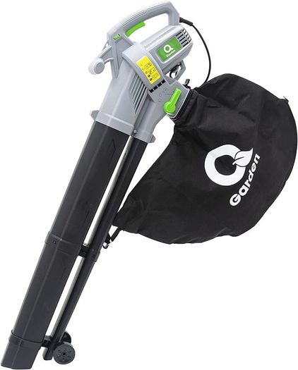 Leaf Blower and Vacuum. Powerful 3000W Leaf Vacuum for Clearing Patios, Gardens, Gutters. 3-in-1 Garden Blower for Leaves + Leaf Collector + Shredder. Ergonomic Garden Vacuum