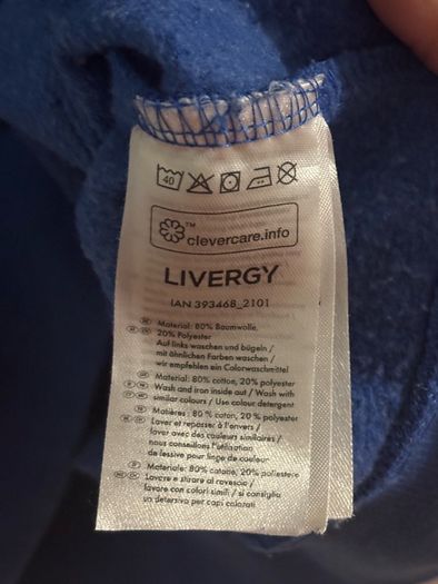 Lidl Hoodie size M