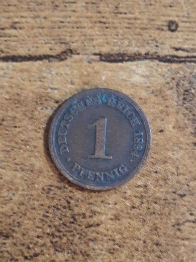 German Empire, Germany, 1 Pfennig 1894 E - free standard postage