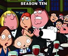 Family Guy Season 10 DVD AS NEW