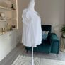 Ladies White Cotton Broderie Blouse from GAP Image 9