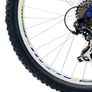 19" Coyote Blue Ridge Gents FS Disc, 21 Speed, Blue/White Image 5