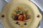 Rare Vintage Aynsley "Orchard Gold"  Cake Plate