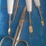 Vintage German made Manicure Set in original case Image 5