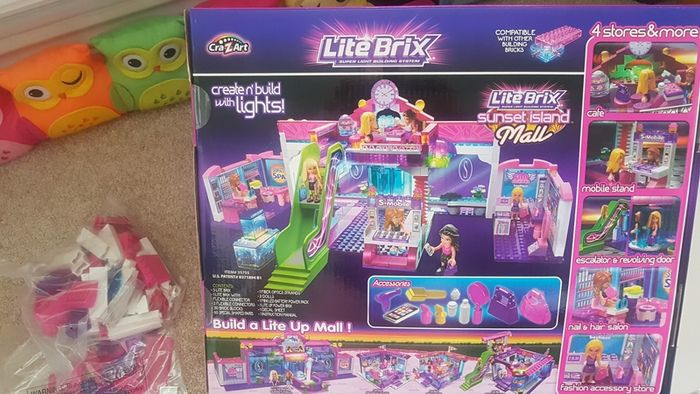 Litebrix Lego Type Building Set