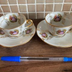 Vintage porcelain Tea cup and Saucers