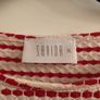 Savida red and white top Image 2