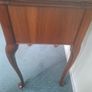 1953 Singer 201k in Queen Anne cabinet with stunning walnut burl top Image 7
