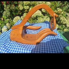 Beautiful Wooden Buddha Bottle Holder