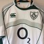 Ireland Rugby Jersey. Grand Slam Winners 2009. Official Canterbury Mens Alternate Jersey. Authentic Original From 2009. Not A Modern Day Remake. Image 5