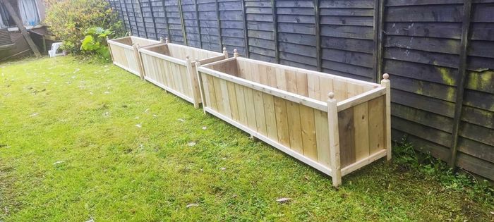 Rustic style planter