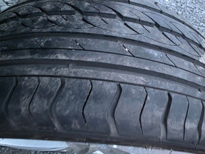 two wheels with perfect tyres