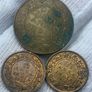 India 1928 1/12 Anna x2 looks uncirculated & 1939 1/4 Anna Image 2